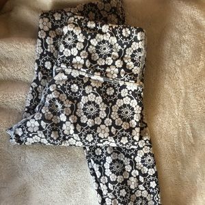 Flower print lulu lemon leggings